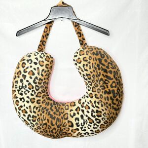 Dominican BBL Pillow, Cheetah/Pink- Surgery, Travel, Seating, Post Op, Recovery